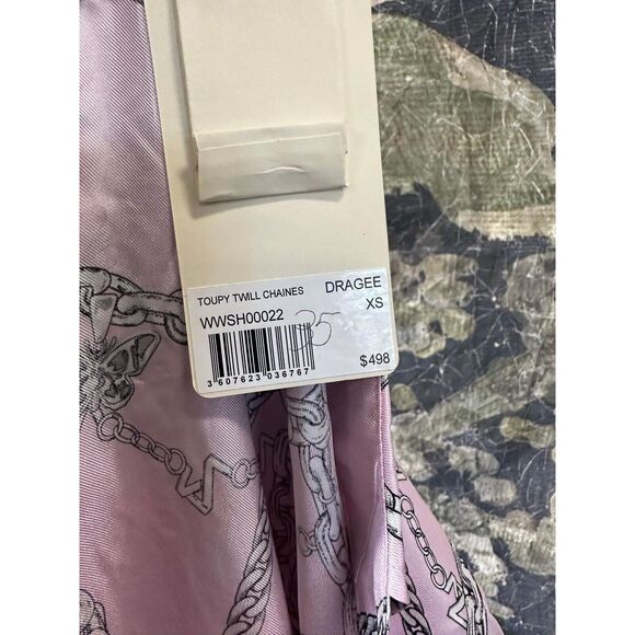 NWT ZADIG & VOLTAIRE TOUPY SHIRT Size Extra Small - Picture 10 of 10